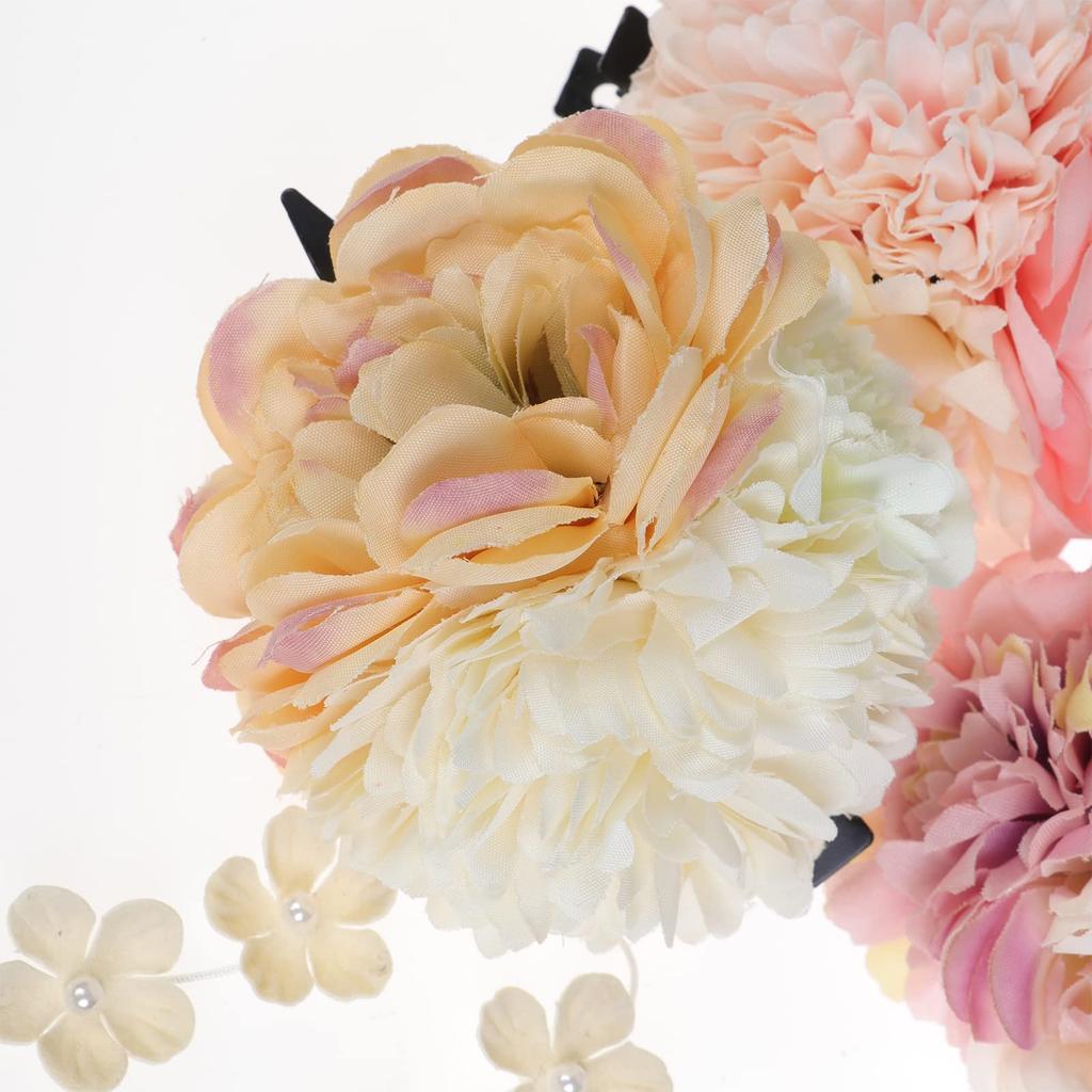 YiyiLai Hair Furisode Hair Flower Kimono Graduation Yellow Ornament, Coming-of-Age Ceremony, Clip, Tsumami-zaiku Design, Accessories, Ceremony,