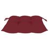 Folding Garden Chairs 8 pcs with Cushions Solid Acacia Wood