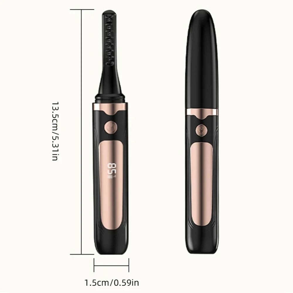 Long Lasting Electric Heated Eyelash Curler Quick Heating Eyelash Clip  Makeup Tool