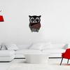 Samolepka na zeď Zrcadlo Sova pro obývací pokoj, ložnici nebo dětský pokoj
