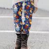 Women's Christmas Print Slim Fit Elastic Yoga Casual Pants