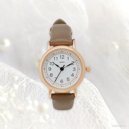 Fieldwork Women's Analog Watch with Leather Strap, Brown, YM109-5