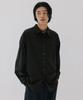 BLANKROOM Tactile Shirt_Melange Charcoal