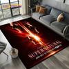 3D SPN Supernatural Sign Dean Sam Carpet Rug for Living Room Bedroom Home Sofa Decoration,Kids Play Area Rug Non-slip Floor Mat