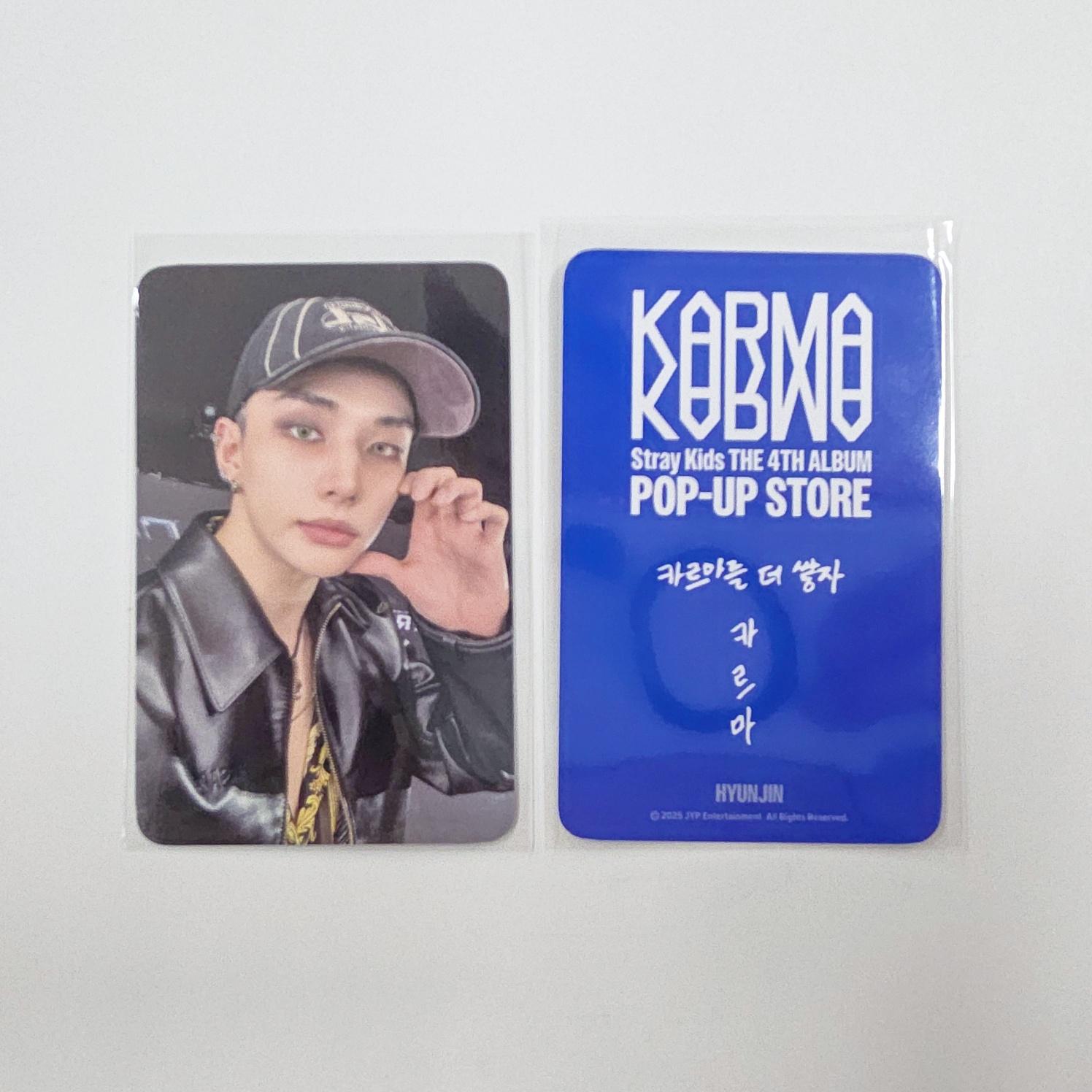 

Stray Kids KARMA POP-UP 2-я неделя ФАН-МАГАЗИН POB Набор фотокарточек Hyunjin