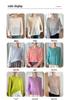Elegant One-Shoulder Mulberry Silk Cashmere Sweater for Women - Slimming Autumn/Winter Knit Base Layer