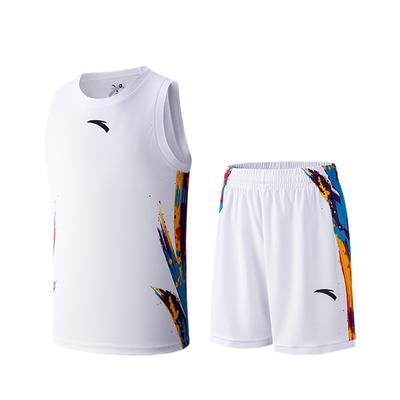 Campus Basketball Competition Suit Summer 2026 Men Suit Pure-White 152621205-1