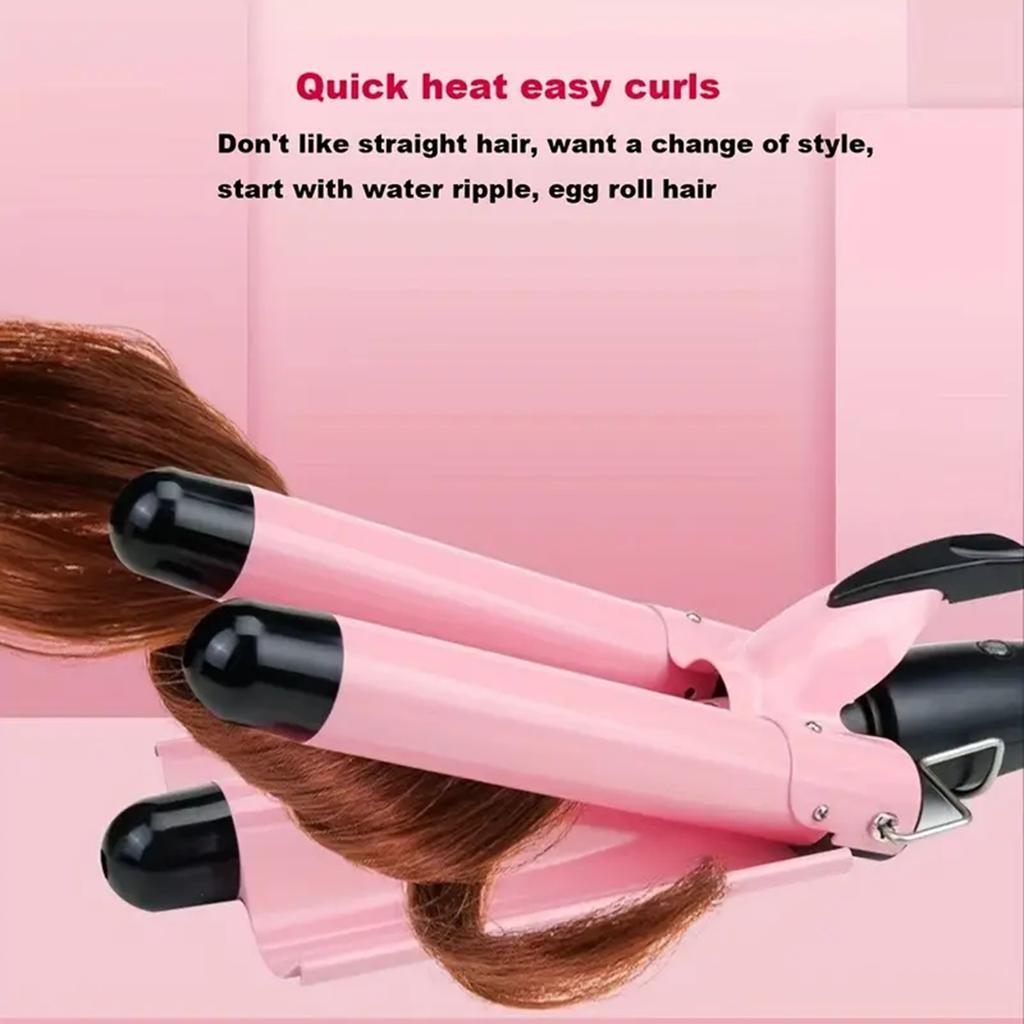 Professional Hair Curling Iron Ceramic Triple Barrel Hair Curler Irons Hair Wave Waver Styling Tools Hair Styler Wand