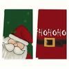 1pc/2pc/4pc/pack Christmas Scrub Sponge Creative Kitchen Dish Cloth Festive Cleaning Decor for Home & Table Kitchen Dish Towel Xmas Cleaning Supplies