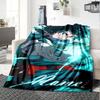 Custom Name My Hero Academia Theme Printed Blanket - Perfect for Couch, Bed, Travel & Outdoor Use | Machine Washable, Cozy & Durable.
