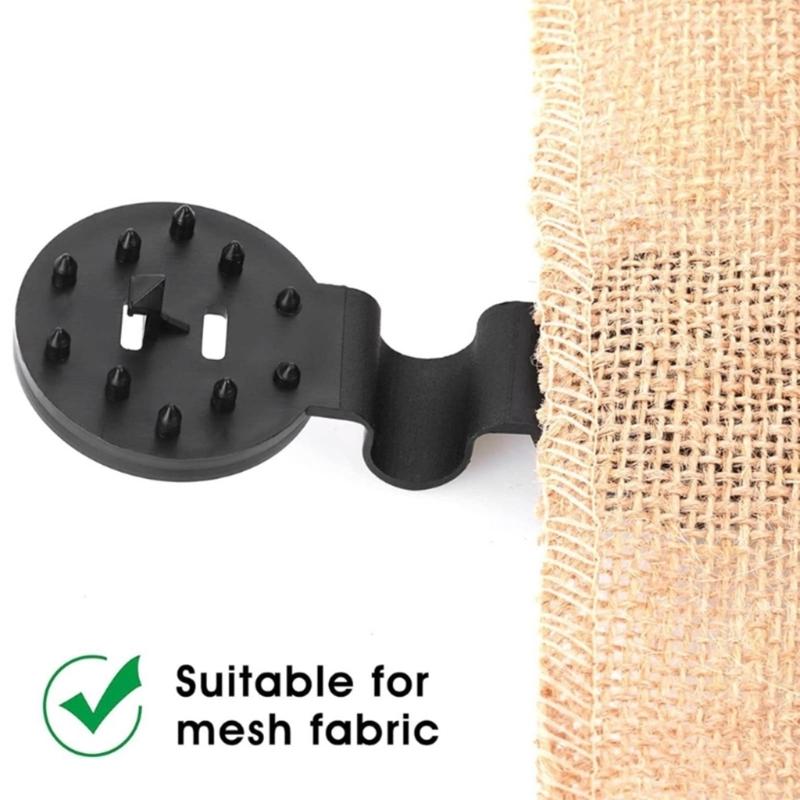 10/20/30Pcs Reusable Shade Cloth Clips Heavy Duty Lock Grip Strong Shade Cloth Fix Plastic Clips Shade Cloth Cable Clips