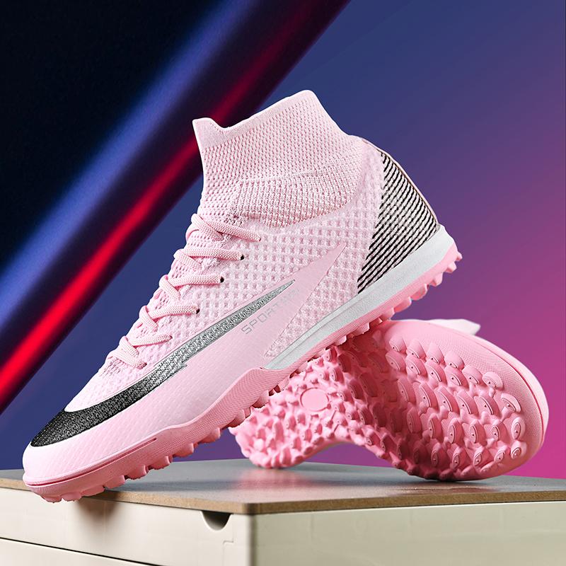 Men Soccer Sport Shoes Casual Training Anti Slip Shock-absorbing High-quality TF/FG Sneaker Shoes Original Social Football Shoes for Men