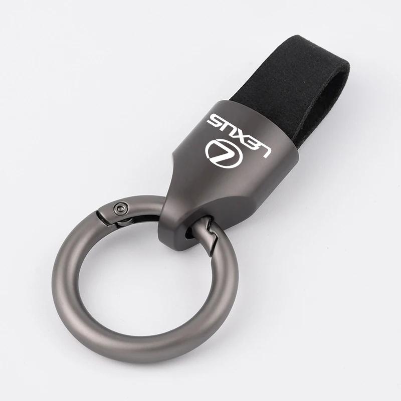 

Car Key Chain Ring Holder Suede Keychain Pendant Keyring For Lexus LS LC RZ IS350 ES300 GS350 CT200h GX460 LX570 RX500h NX300