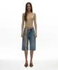 PARTIMENTO WOMEN Hooded Jersey Wrap Cardigan_Beige