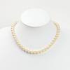 [MIONO] [Produced by Yumi Katsura] Pearl Necklace 8mm Yumisienne Light Orange Popular Women's Simple Stylish for Formal Occasions Made in Japan