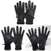 Winter Waterproof Cycling Gloves For Men With Touchscreen And Windproof Fabric
