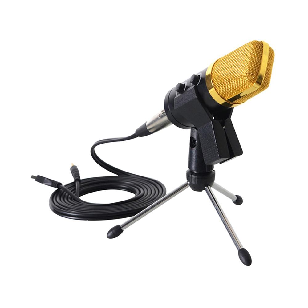 Professional Studio Microphone USB Condenser Sound Recording Microphone with Cardioid Studio Recording Mic for PC