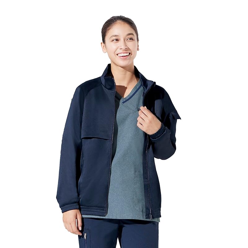 

[Unite] Dual use blouson fastener mesh lining No stuffiness Fashionable [Sweat absorption and quick drying/High