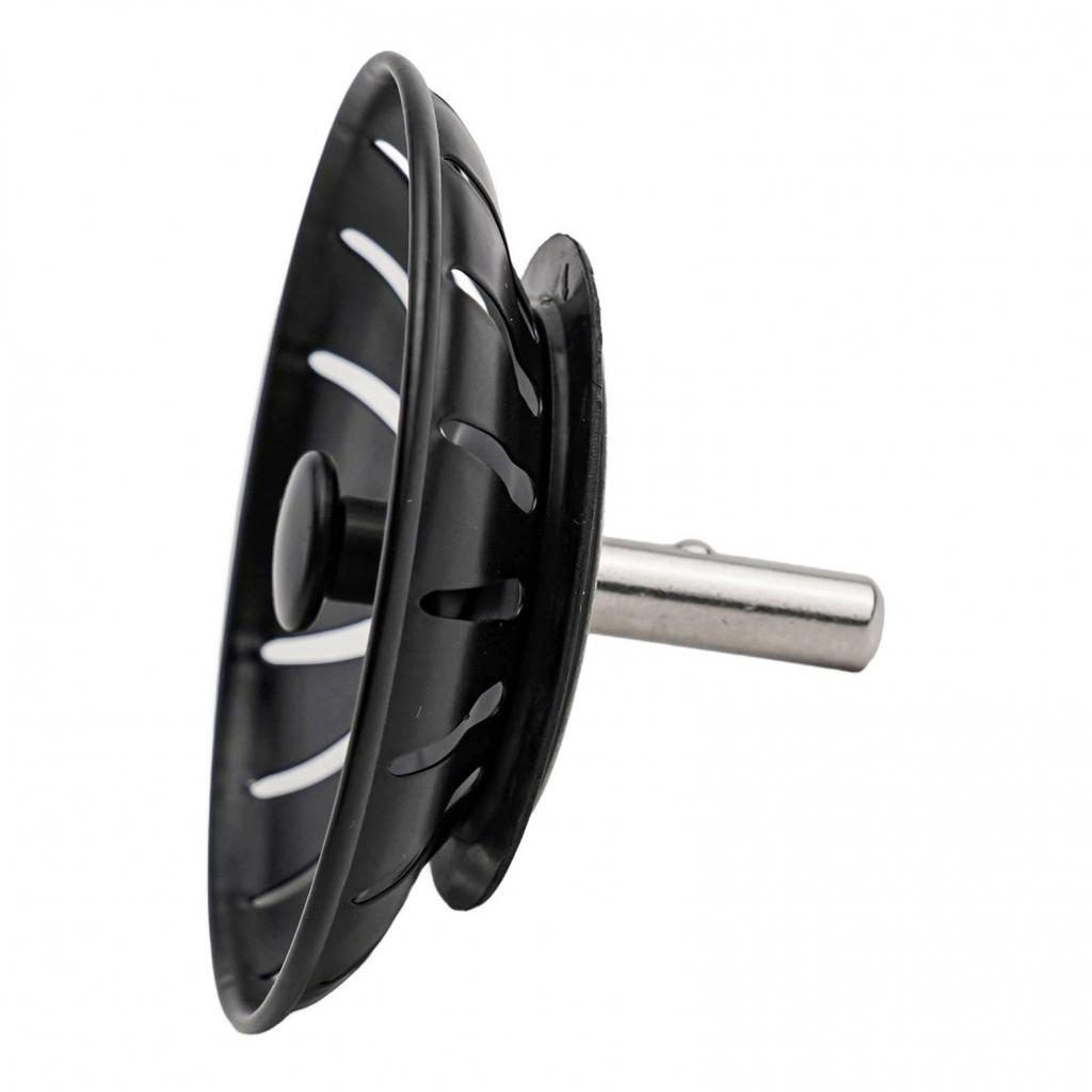 Cleverly Crafted Black Basin Strain Drainer Compatible with Most Sinks