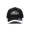 (black) Vintage Embroidered Car Logo Baseball Cap Car Fan Racing Cap