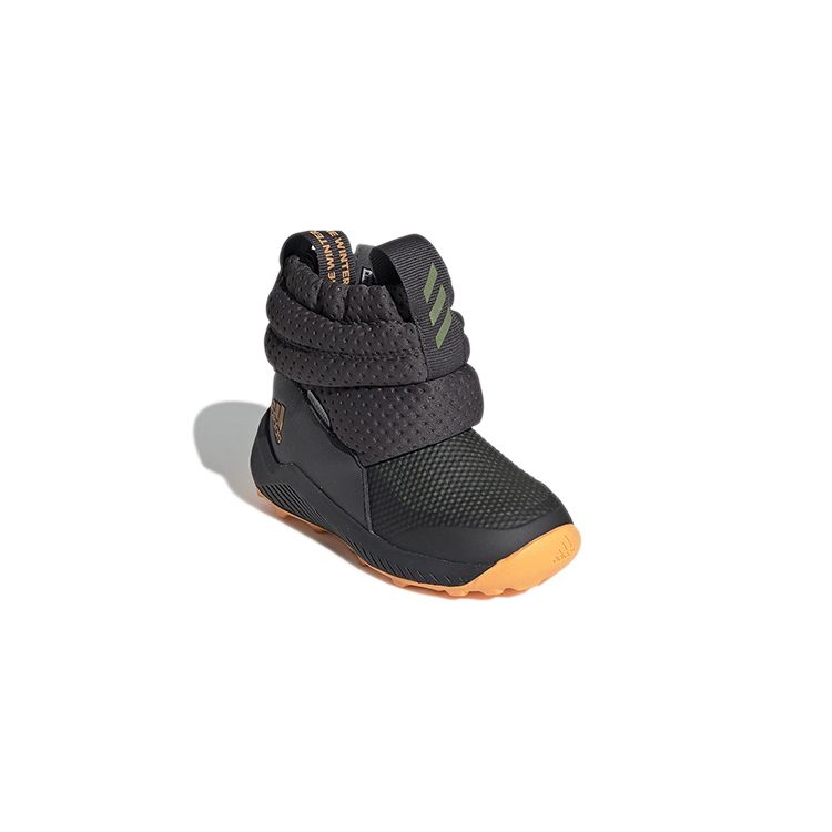 Adidas Rapida Snow Non-Slip High-Top Walking Shoes Baby Shoes Carbon-Black G27180