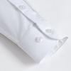 Men's Trendy Solid Dress Shirt, Casual Slightly Stretch Breathable Button Up Long Sleeve Shirt For Formal Business Occasions