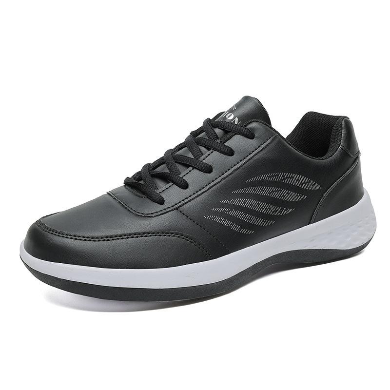 (New) Spring large size light casual shoes, fashion leather board shoes sports men's shoes