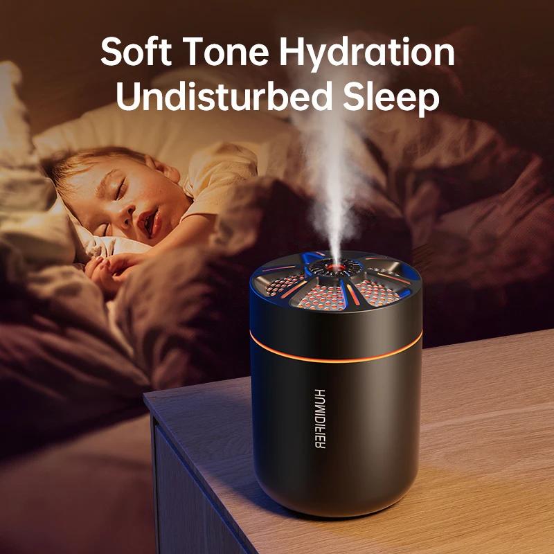 Mini Air Humidifier USB Electric 180ML Aroma Diffuser Essential Oil Purifier Aromatherapy Colorful Lights For Car Home Bedroom