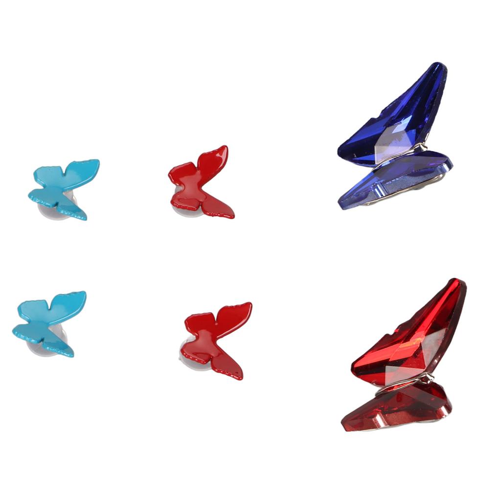 6pcs Shoe Clips Set Hand Made DIY Decorative Shoe Clips Cute Elegant Stylish Shoe Buckle Shoe Decoration Accessory