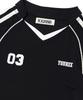 YOUHEE Youhee Football Jersey T-Shirt Black