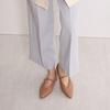 HIMIKO Mary Jane Flat Pumps, Size 641307, Beige, Size 255