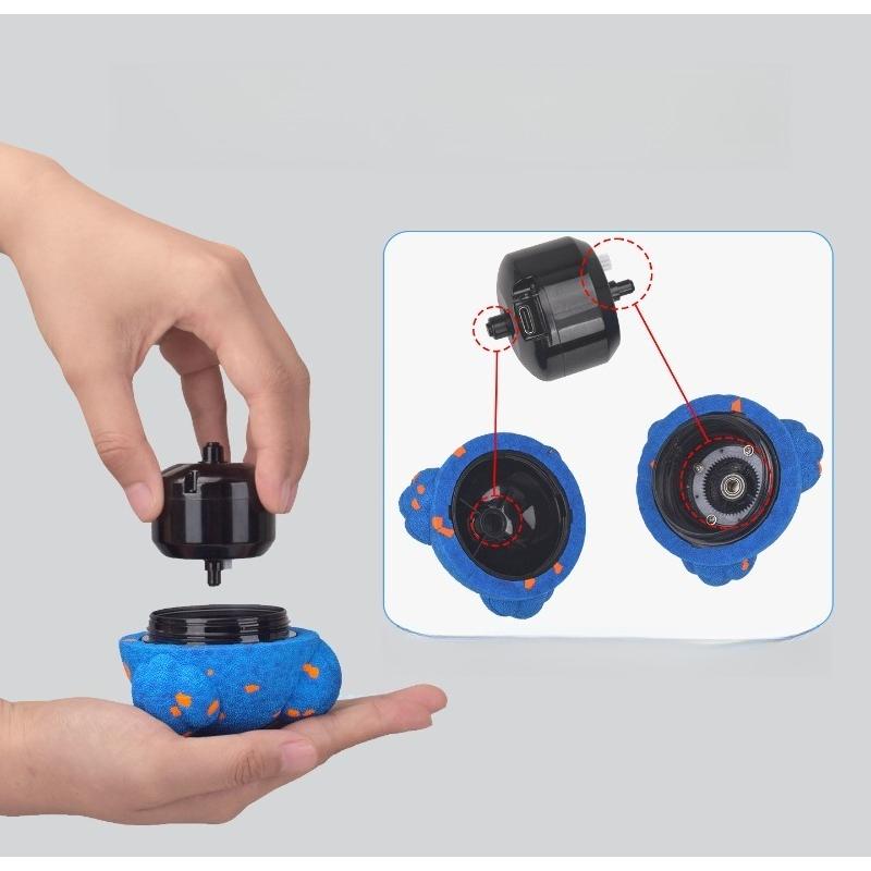 Smart Interactive Dog Ball Multi‑mode Irregular Rolling Electric Toy Bite‑resistant Relieve Boredom for Dogs