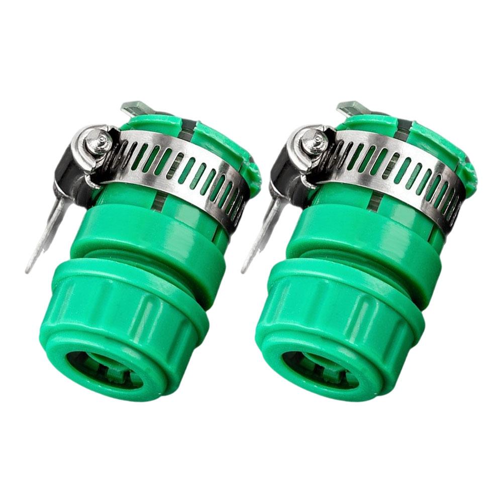 Green ABS Quick Connect Water Hose Faucet Adapter 1/2 3/4 Inch For Washing Machine Sink General Plumbing Connector