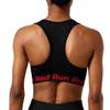 Red Run Womens/Ladies Scoop Neck Snug Fit Sports Bra