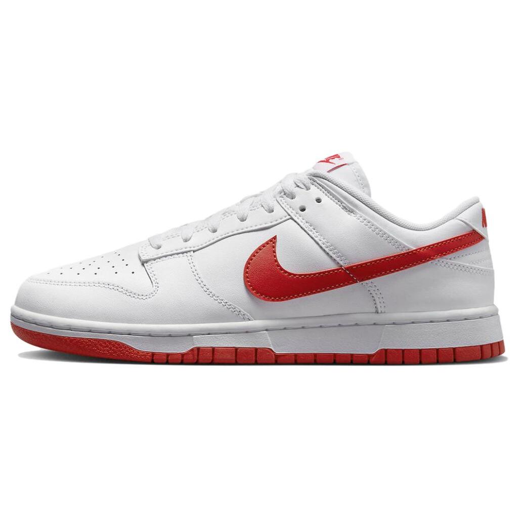 Nové Nike Dunk Low Retro Bílé Pikantní Červené DV0831-103