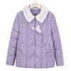 Mom's Winter Coat Short Padded Cotton-padded Jacket 50-year-old Middle-aged and Elderly Women Winter New Warm Cotton-padded Jacket.