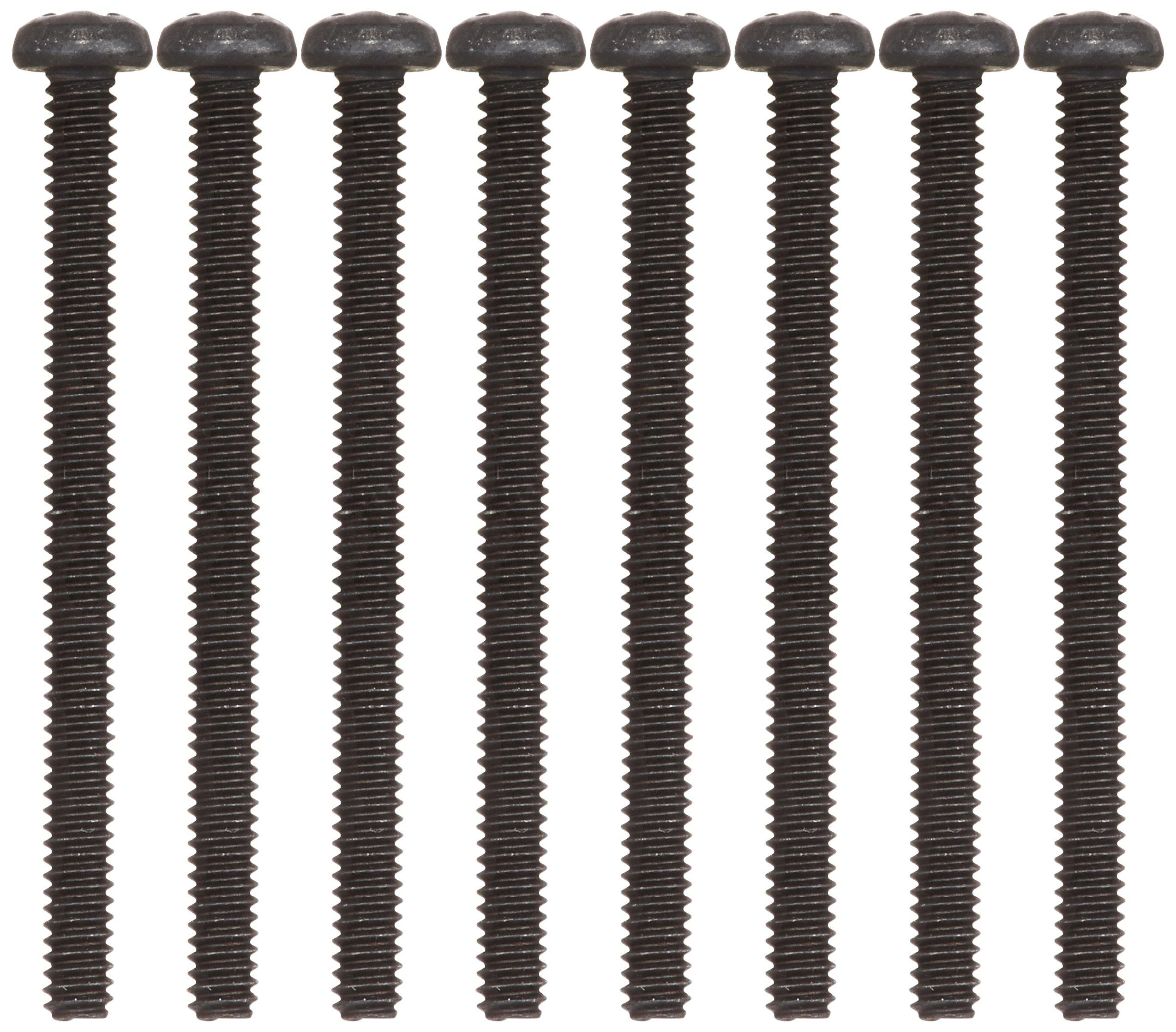 SCUD Humbucker Mounting Inch Black Screws, Size, 8-Piece, W-HPB