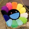 Kawaii Lächeln Gesicht Sonnenblume Sonne Blume Gefüllte Plüsch Spielzeug Puppe Kissen Matte Halten kissen Hause Schlafzimmer Auto Decor Mädchen Geschenk