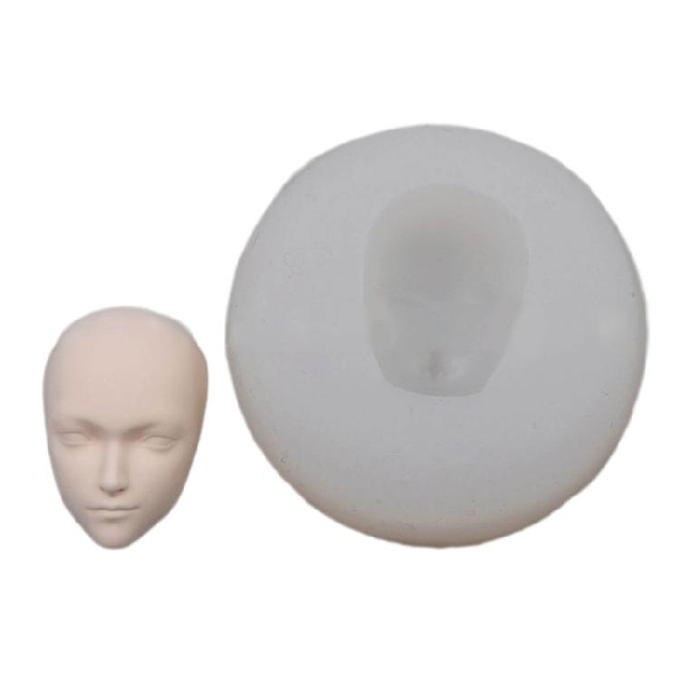 Baby Head Mould Clay Resin Mould for Making Cake Fondant Decorations