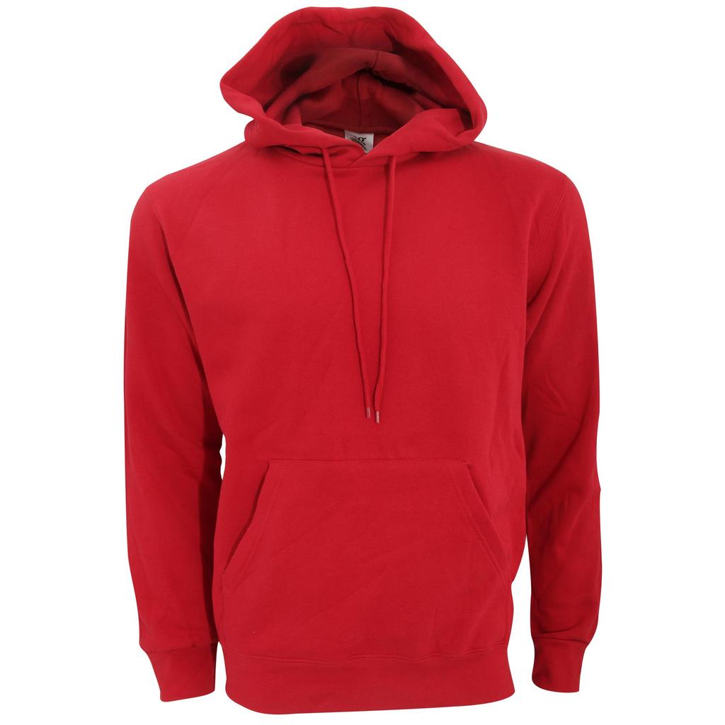 SG Mens Plain Hooded Sweatshirt Top / Hoodie