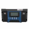 12V 24V Solar-Laderegler-Regler 4 USB-Anschlüsse 5V 2,5A Parameter einstellbar LCD-Anzeige für Zuhause Wohnmobil Boot 40A