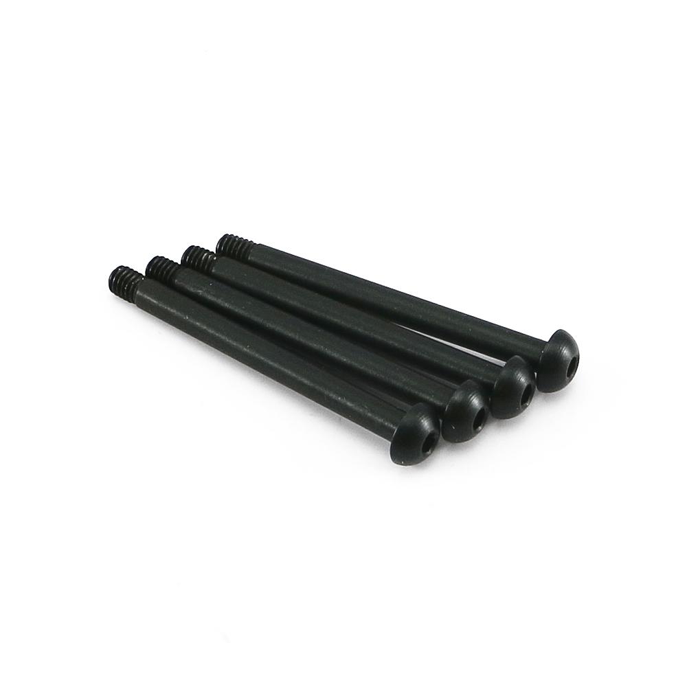 RCAWD 4PCS/SET HINGE PIN FRONT UPPER Suspension Arm M4X46MM for Arrma 1/7 1/8 Series Cars Hopups Upgrade Parts