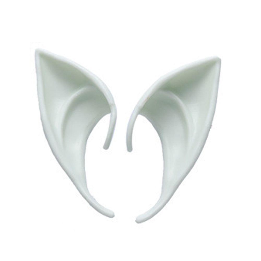 Women Christmas Decor Angel Ears Latex Elf Ears Halloween Decoration Cosplay Costume Accessories