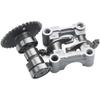 A9 Camshaft And Standard Cam And Rocker Compatible With GY6 50cc 80cc 100cc 139QMB 139QMA Compatible with And Karts(9 HOLE CAM)