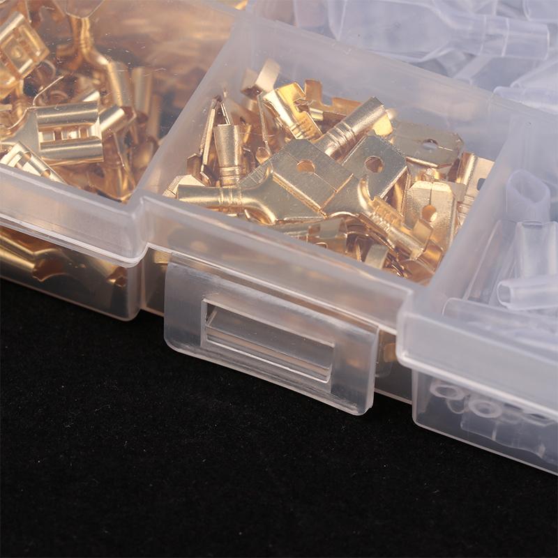 1Set High Quality Docking Terminal Cable Bare Terminal Spring Insert Sheath Terminal Male And Female Pair Terminal Box