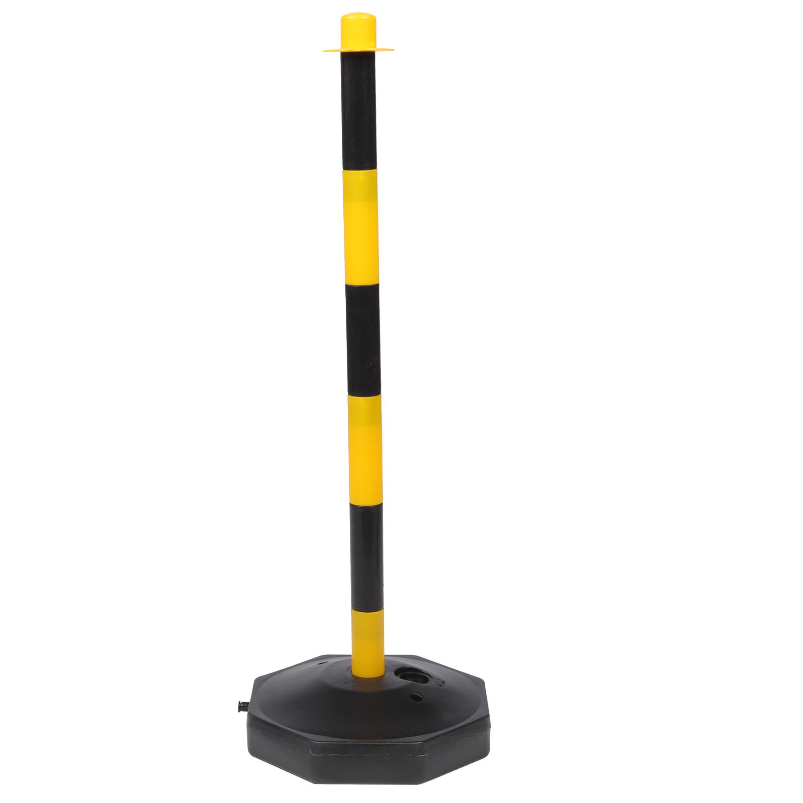 Warning Column Elastic Column Isolation Pile Guardrail Traffic Facility Barricade Cone Traffic Parking Safety Warning Column NEW жёлтый