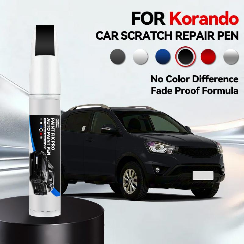 

Автомобиль для эксклюзивного использования Для KGM SsangYong Korando Ремонтная ручка для краски Подкрашивание Удаление царапин Сделай сам Автоаксессуары Красный Синий Белый
