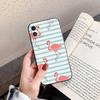 Flamingo Phone Case For IPhone 17 Air 16 15 14 13 Pro Max 11 12 Black Silicone Cover