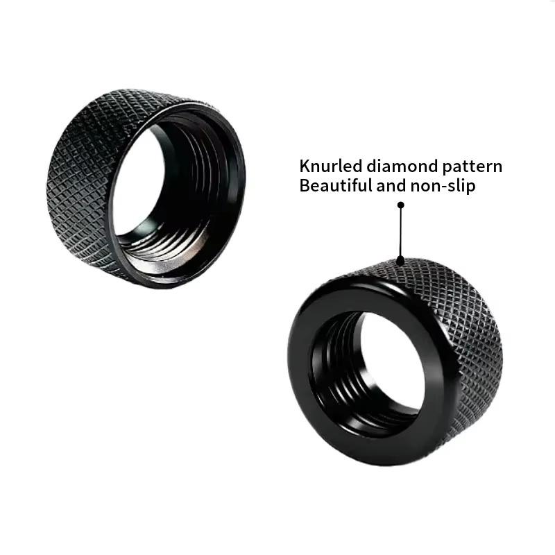 17Mm Ball Head Adjustment Nut Aluminum Universal Conversion Interface Fastener Tightening Nut For Mobile Phone Holder Parts