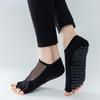 New Cotton Mesh Breathable Five-toes Yoga Socks Pilates Socks Silicone Anti-slip Sports Socks Indoor Dance Fitness Floor Socks